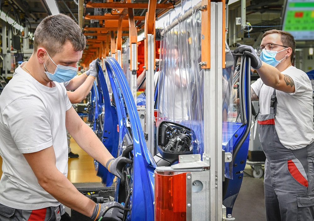 Restart of production at Audi in Ingolstadt