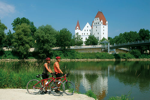 Radweg an der Donau; Foto: ITK