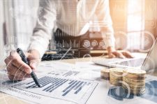 Big Data Technology for Business Finance Concept. Big Data Technology for Business Finance Concept.