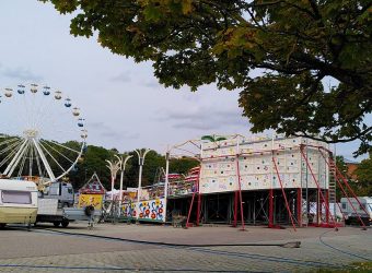 Herbstvergnügen Aufbau