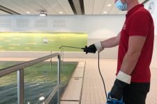 Stadtwerke Freizeit HAllenbad Desinfektion Foto: Stadtwerke Ingolstadt Stadtwerke Freizeit HAllenbad Desinfektion Foto: Stadtwerke Ingolstadt
