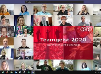 Team Spirit campaign: Audi donates EUR 52,000 to support art and