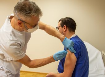 Erste Coronaimpfung am Klinikum Ingolstadt