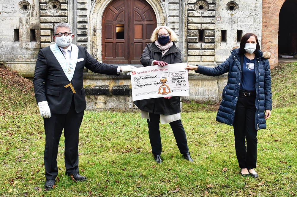 Freimaurer Spende Frauenhaus