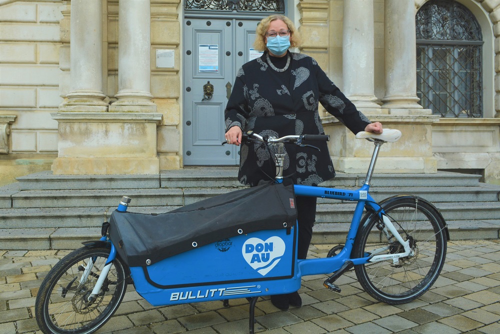 Kleine Lastenfahrrad (2)