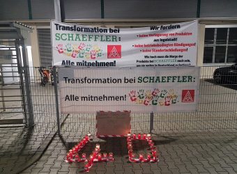 Aktionstag Schaeffler IG Metall