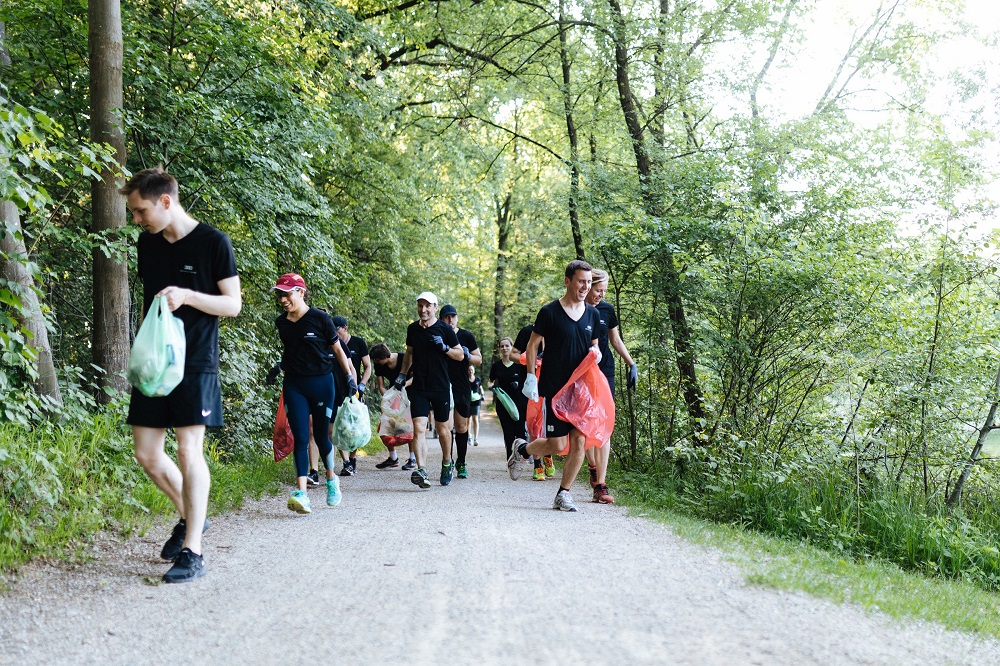 Plogging Foto AUDI AG