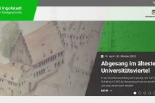 Screenshot Website Zentrum Stadtgeschichte