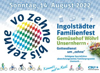 Plakat Familienfest CSU