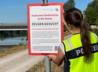 Plakat Kinderleiche Zeugenaufruf_Polizei Ingolstadt_1000pixel