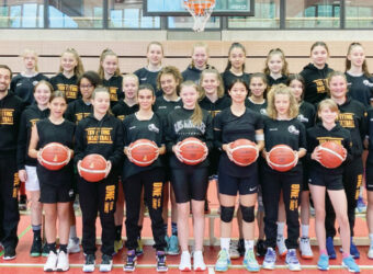 Basketball-Abteilung des TSV Etting beim „Girls Camp“ in Rothenburg ob der Tauber