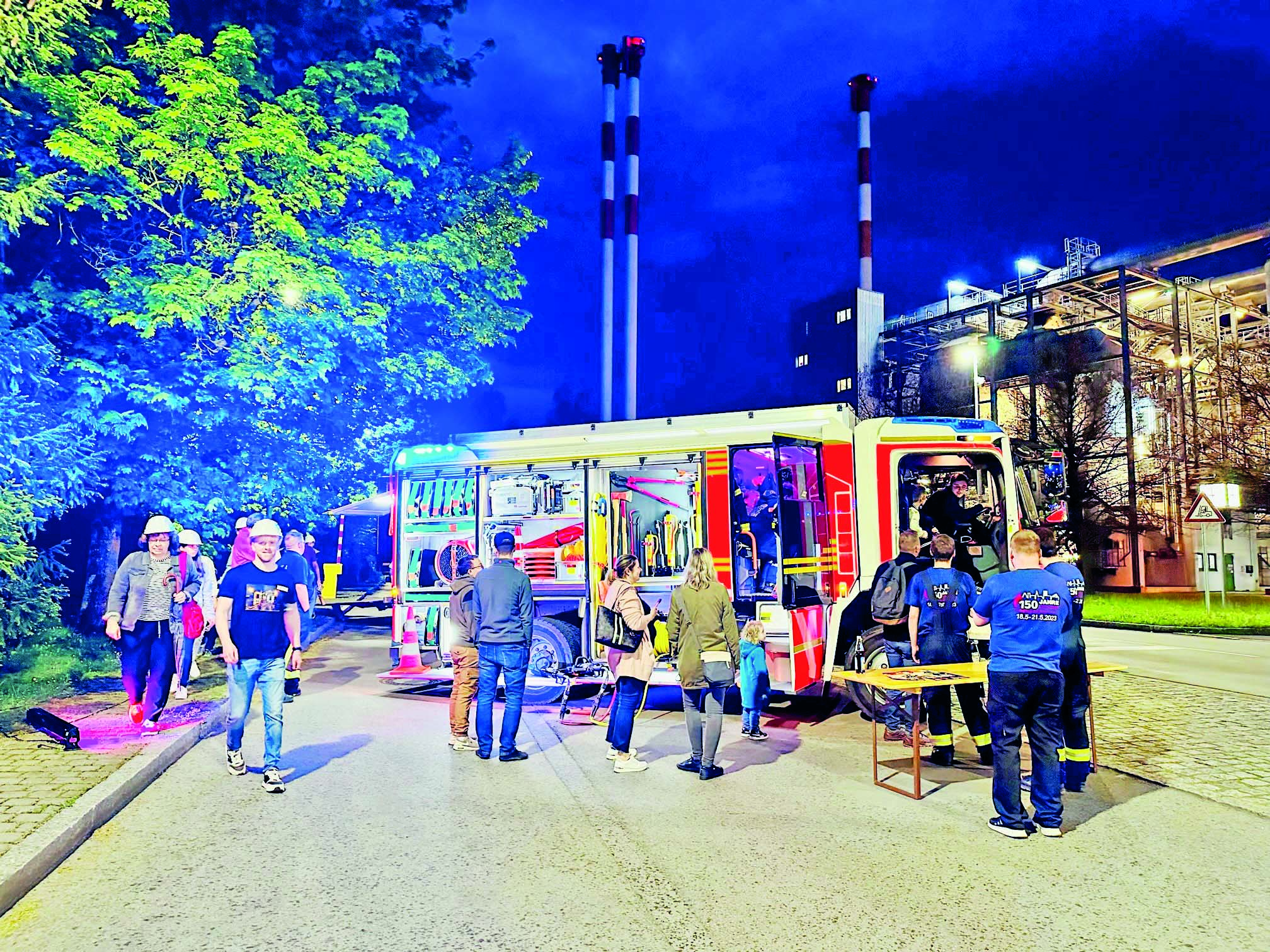 Langen Nacht der Unternehmen und Wissenschaft in der MVA