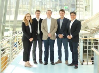 Prof. Dr. Christine Hennighausen, Prof. Dr. Alexander Gelner, Prof. Dr. Christian Sturm, Prof. Dr. Philipp Tröber und Prof. Dr. Cristian Loza