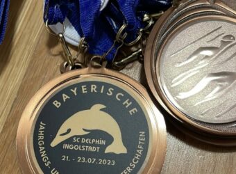 Bayerische Jahrgangs- und Juniorenmeisterschaften 2023 Schwimmen 21. bis 23.07. im Sportbad Ingolstadt