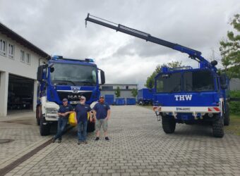 THW Ingolstadt bekommt neues Einsatz-Fahrzeug