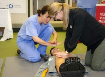 Hilfe bei Herzstillstand mit dem Klinikum Ingolstadt