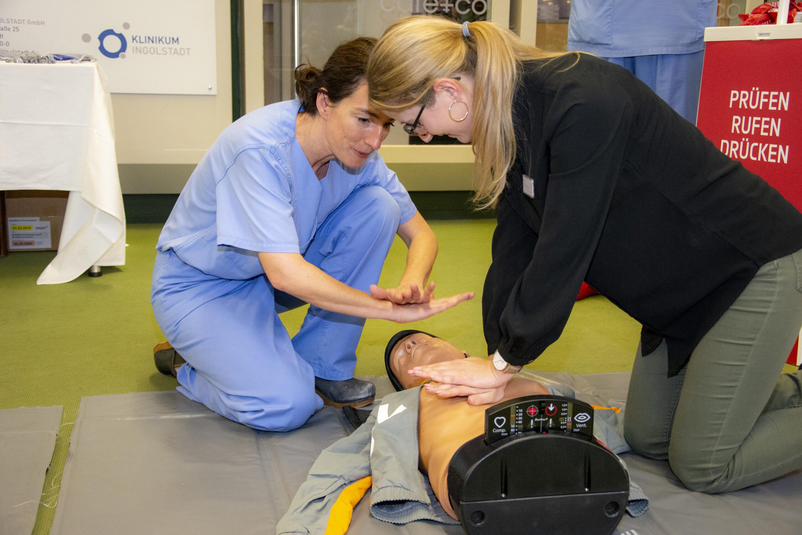 Hilfe bei Herzstillstand mit dem Klinikum Ingolstadt