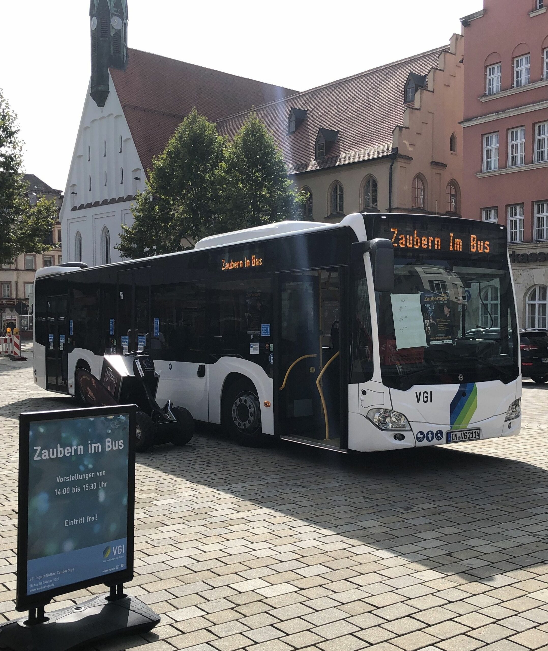 Zaubern im Bus