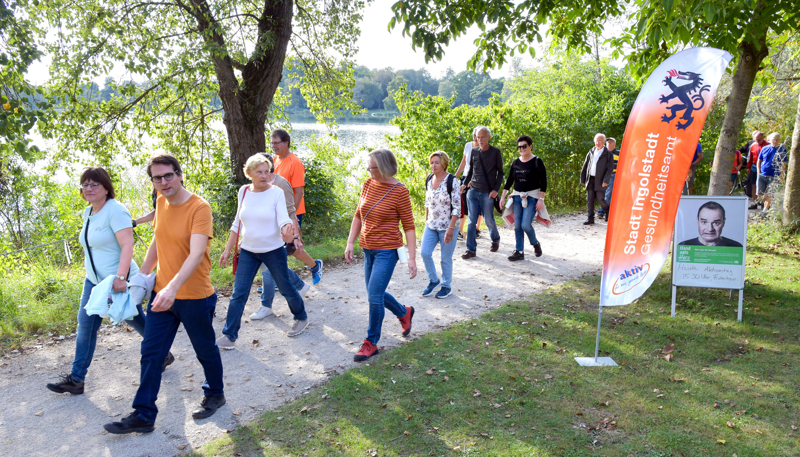 Aktionstag am Baggersee informierte rund um das Thema Herz