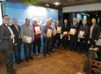 TSV Nord ehrt langjährige Mitgliedschaften