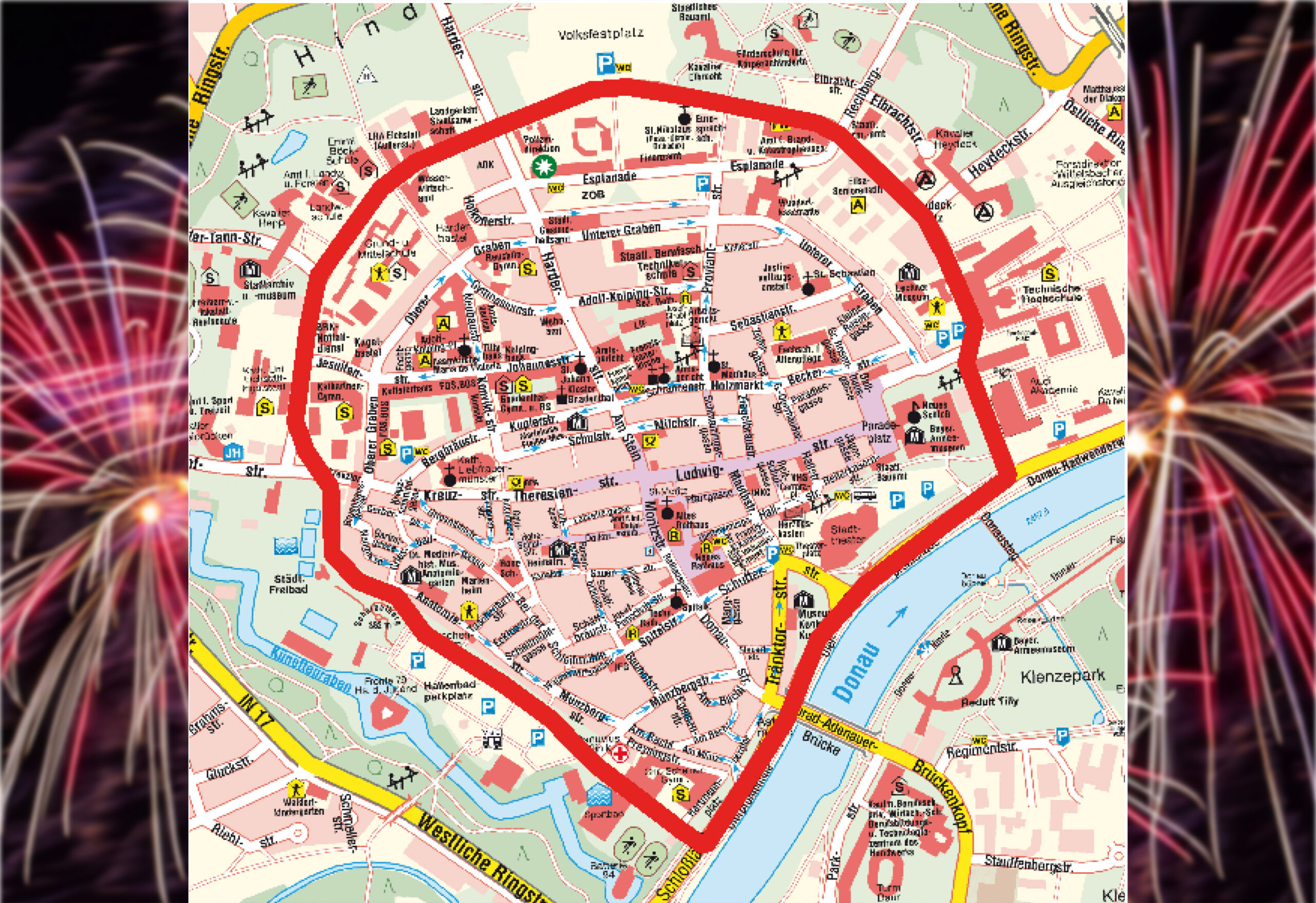 Feuerwerksverbotszone Stadt Ingolstadt 2023