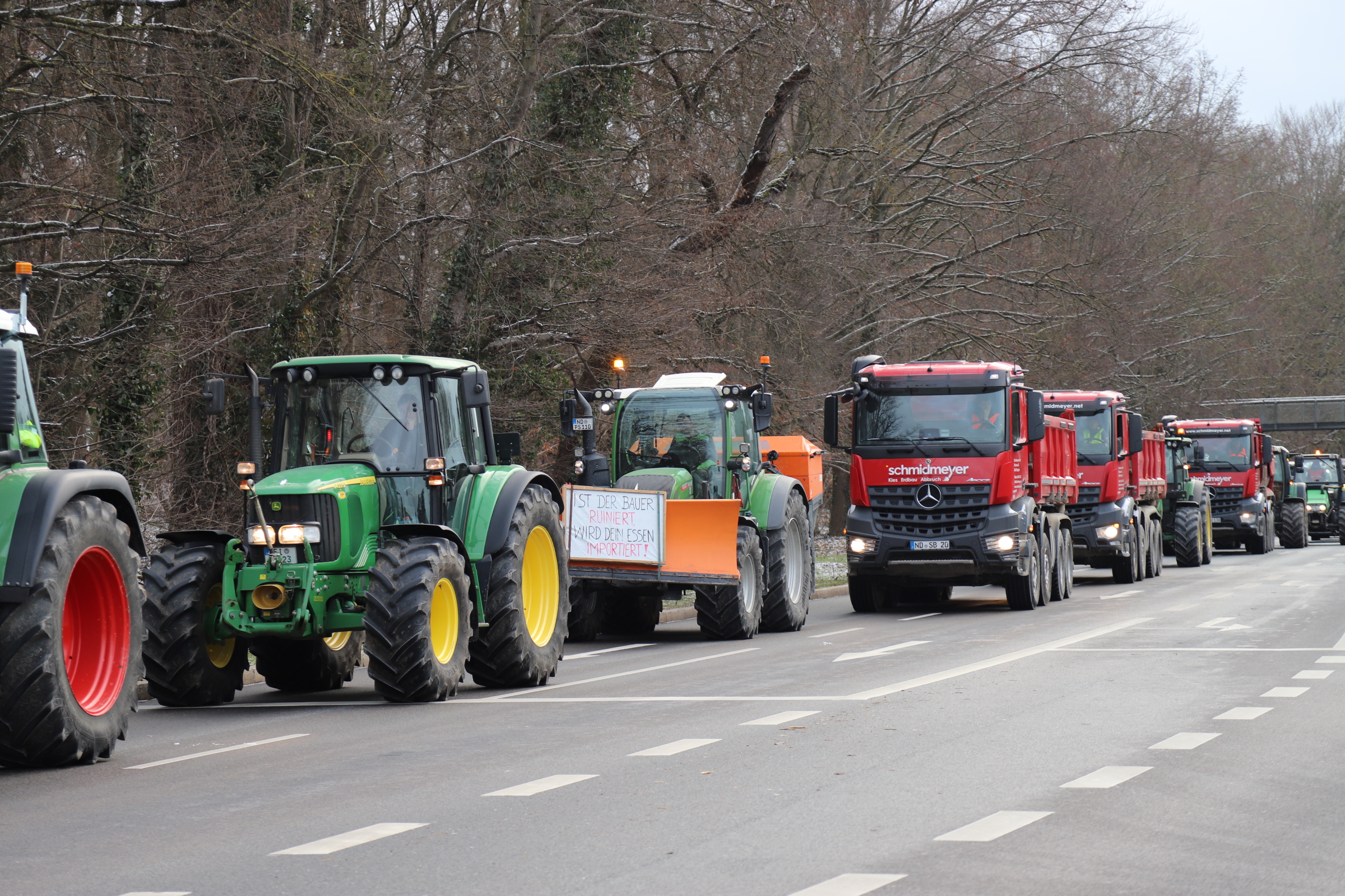 Bauern Demo