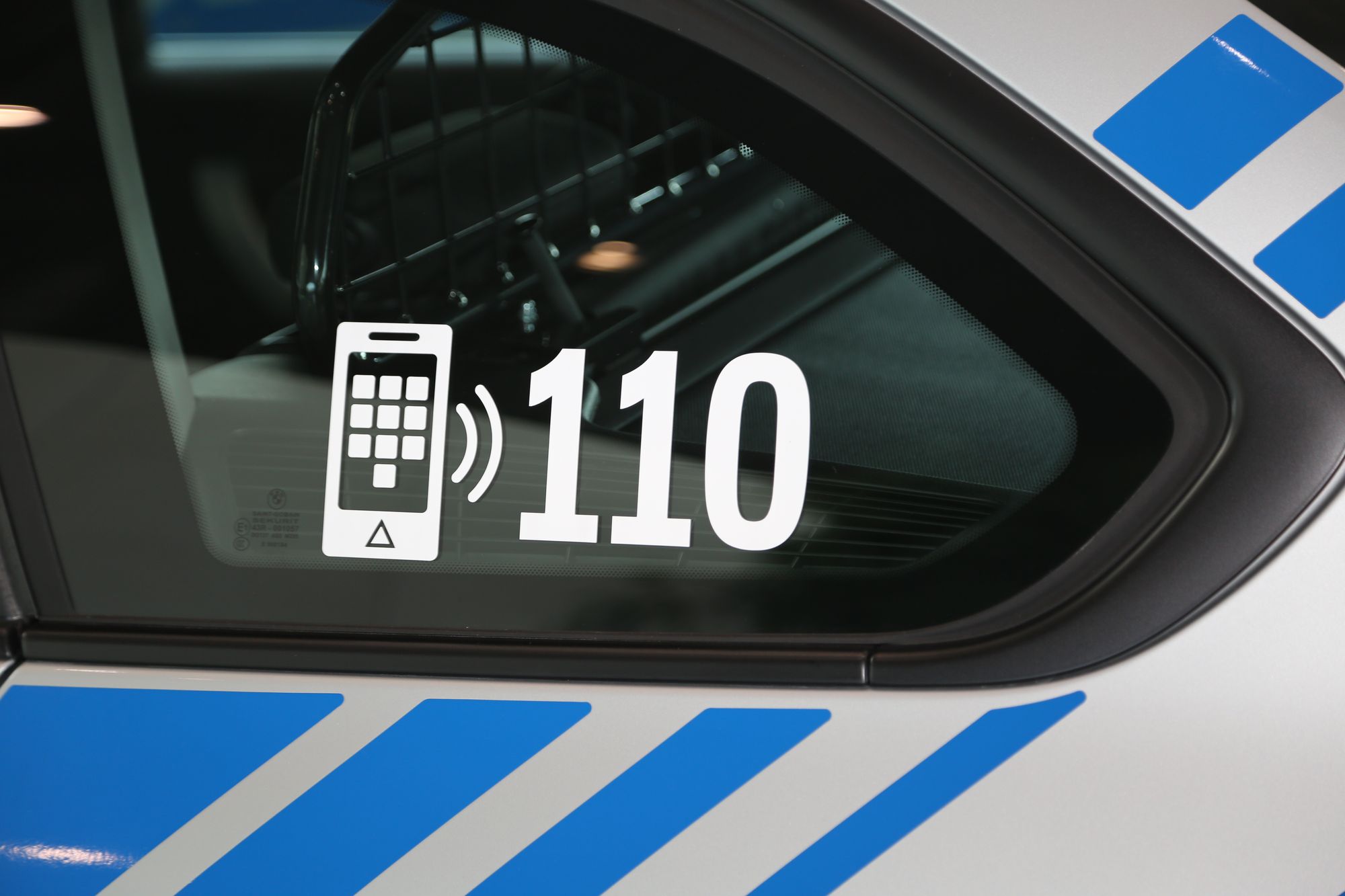 Polizeiauto 110 Dienstfahrzeug Bayerische Polizei