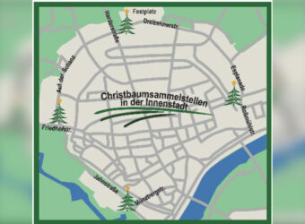 Christbaum-Sammelstellen 2024