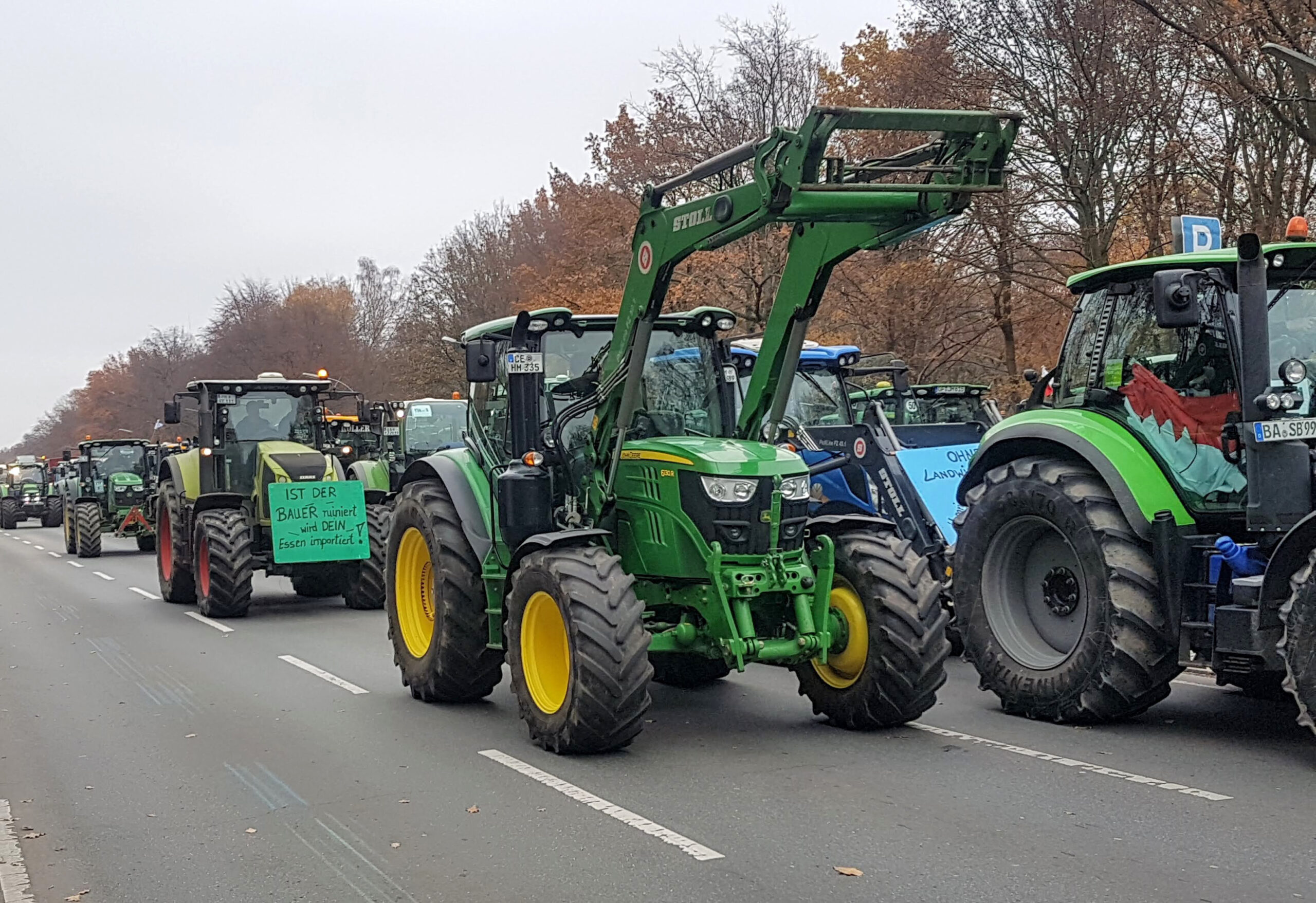 Demo Landwirte Berlin (Symbolbild)