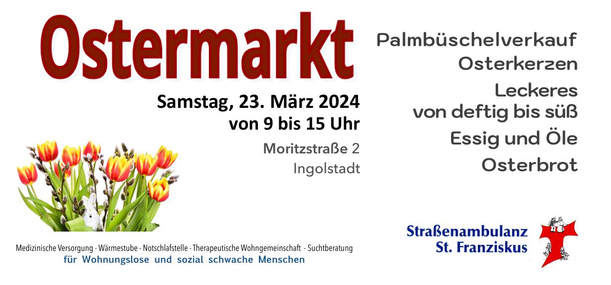 Ostermarkt der Straßenambulanz