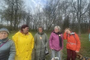 Bewegte Demo um den Baggersee