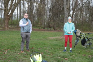 Bewegte Demo um den Baggersee