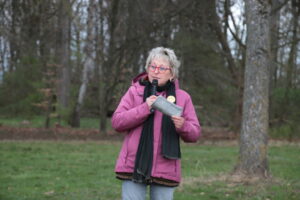 Bewegte Demo um den Baggersee