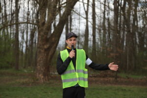 Bewegte Demo um den Baggersee