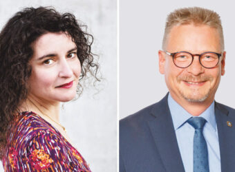 Stephan Ertl (CSU) und Francesca Pane (Die Linke) rücken in den Stadtrat nach