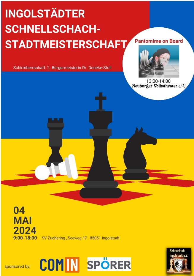 Schnellschachmeisterschaft/Plakat